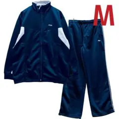 FILA フィラ ジャージ 上下セット Mサイズ ネイビー 紺のサムネイル