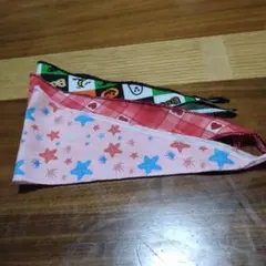 犬用バンダナ 3枚セット