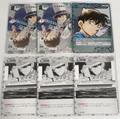 名探偵コナンカードゲーム TCG 怪盗キッド＆黒羽快斗MR R 6枚セット