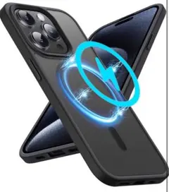 Anecennek iPhone15 Pro ケース ブラック