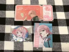 MyGO‼︎‼︎! 愛音　缶バッジ　チケット風ステッカー　キャラカード