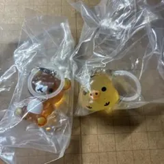 リラックマ クリアマスコットチャーム めじるしアクセサリー