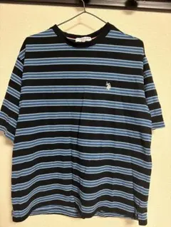 U.S. POLO ASSN. 테두리 티셔츠