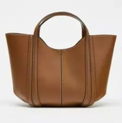 ZARA / ミニステッチシティバッグ