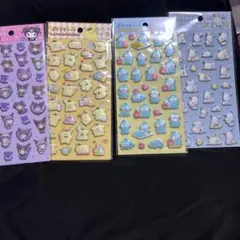 サンリオシールセット（ポムポムプリン、クロミ、ポチャッコ、ハンギョドン