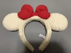 ディズニー クリスマス 2022 カチューシャ　リルリンリン　赤リボン
