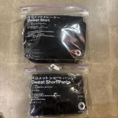 【新品未使用】【ファミマ】スウェットシャツ＆ショートパンツセット M