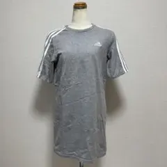 adidas アディダス ミニワンピース　レディース　Sサイズ　グレー