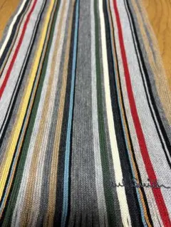 Paul Smith 多色ストライプ ニット生地