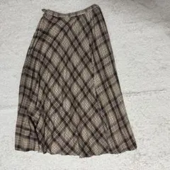 niko and... チェック柄プリーツスカート サイズ3