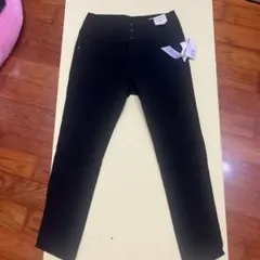 ブラック スキニーパンツ　ハイウエスト