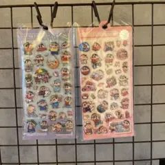 しんちゃん ウォーターシール ボンボンドロップ2枚セット