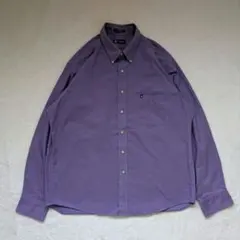 CHAPS RALPH LAUREN 紫 オックスフォードシャツ XL