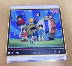 名探偵コナン　場面写vol.１ミニ色紙　少年探偵団　蘭　小五郎　阿笠博士　目暮