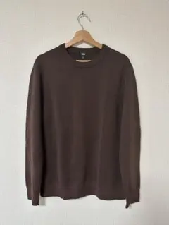 UNIQLO ブラウン 長袖セーター XL ニット