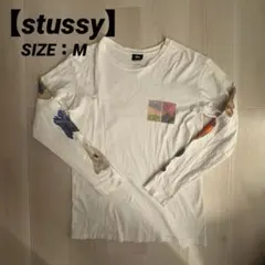 【レア】stussy × KEN PRINCE アートプリント カットソー Mのサムネイル
