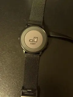 Pebble Time Round Black スマートウォッチ 本体