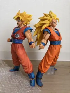 一番くじ ドラゴンボール VSオムニバス E賞 超サイヤ人3孫悟空 2体