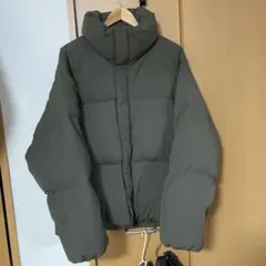UNIQLO U パデットボリュームジャケット　XL オリーブ