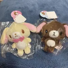 激レア サンリオ シュガーバニーズ くろうさ ぬいぐるみ フィンガー