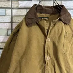 ワークカバーオール リネン 野良着 軍服 デッドストック 子供用