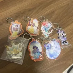 ディズニープリンセス　キーホルダー