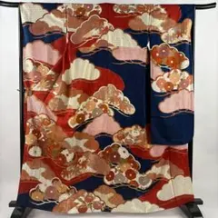 お取り置き 藤井寛 紺赤 松 橘 菊 振袖 2026年最新】藤井寛 振袖の人気アイテム - メルカリ