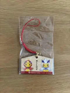 ポケモン ポンチョピカチュウ 木製ストラップ 非売品 ルギア ホウオウ
