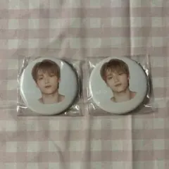 TXT トゥバ カプセルトイ ヒュニンカイ 缶バッジ 2点 白 ②