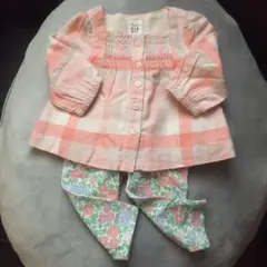ベビーギャップ ブラウスとレギンスのセット