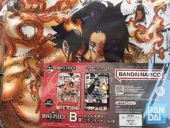 一番くじ　ワンピース　カードゲーム　B賞 カードデザインブランケット　エース