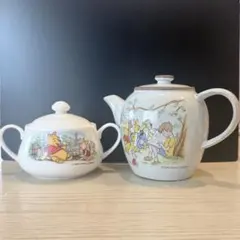 くまのプーさん ティーポット シュガーポット セット