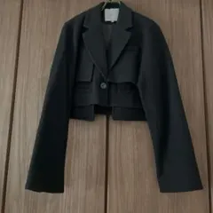 UN3D. LAYERED ASYMMETRY JACKET - メルカリ