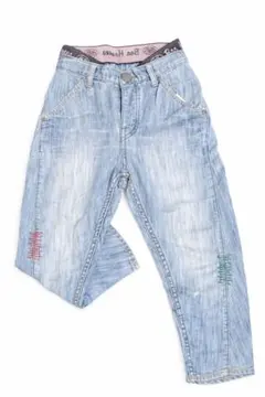 【120cm】BOO HOMESロングデニム 子供服 ブーフーウー