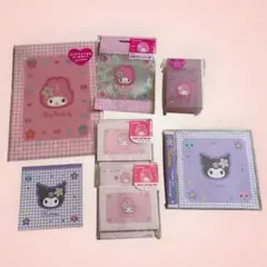 新品 산리오 쿠로미 マイメロ 平成 레트로 Y2K メモ 묶음 판매 セット