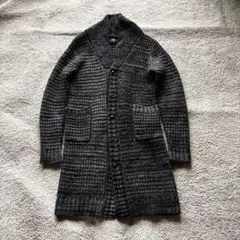 【USED】CAMBIO ロングニットコート　S（大きめM〜L程度）