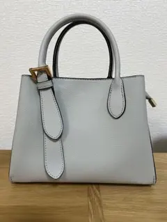 fifth Edit Sheen ハンドバッグ ワンサイドベルトハンドル グレー