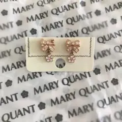 マリークワント　リボンピアス