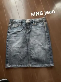 MNG jean デニムタイトスカート
