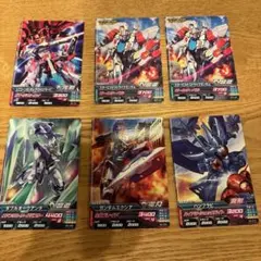 ガンダムトライエイジ カード 6枚セット