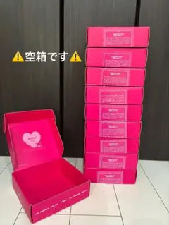 Mellojoy メロジョイ スクイーズ 空箱 ピンク箱 リニューアル 13個