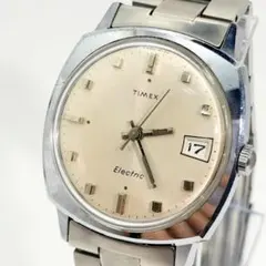희소·가동품 TIMEX 타이멕스 일렉트릭 빈티지 금 문자판