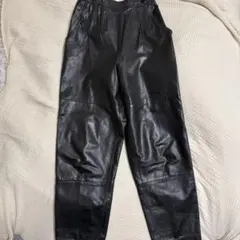 H BEAUTY&YOUTH レザーパンツ 本革