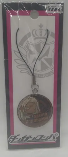 ダンガンロンパ　ちみキャラ　大神さくら　クリスタルドームストラップ　新品/未開封