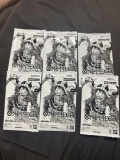 ワンピース 四皇トレジャーゲットキャンペーンパック プロモ未開封6パック　4周年