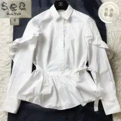 Sea New York 刺繍付きブラウス シャツ XS Sea New York 刺繍付きブラウス シャツ XS