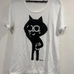 Ne-net にゃー　Tシャツ　ホワイトのサムネイル