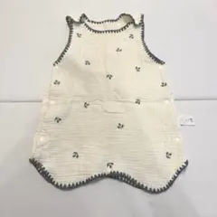 ケラッタ　イブル　スリーパー　6重ガーゼ　さくらんぼ柄