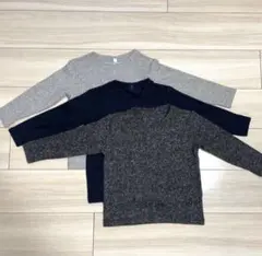 【美品】ユニクロ UNIQLO キッズ ロンT 110 カットソー