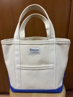 ORCIVAL キャンバストートバッグ スモール ツートーンカラー